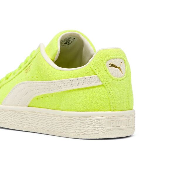 Puma Womens Suede Neon Green Shoes (NWT) - Picture 3 of 5
